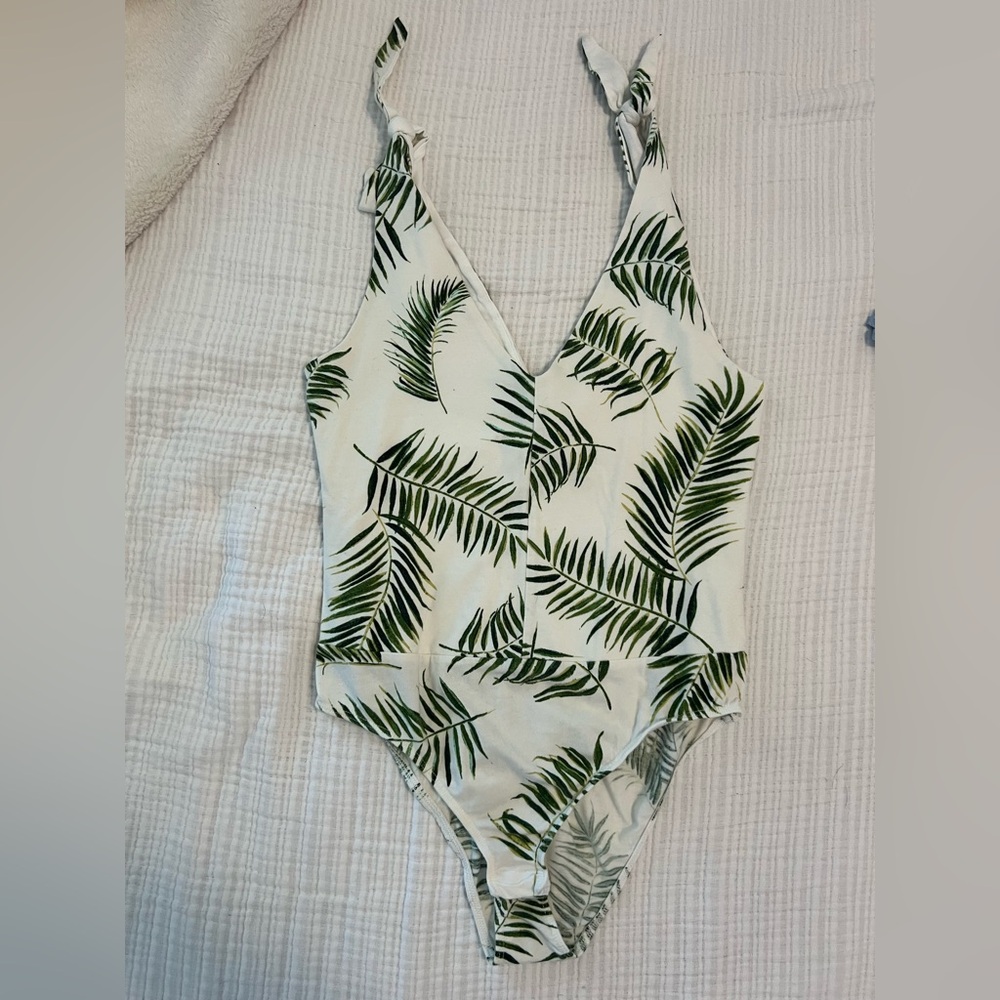 H&M Palm Leaf Bodysuit